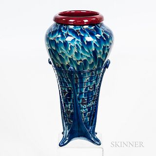 Zua Art Glass Vase