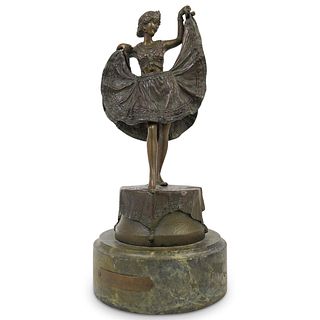 Franz Xaver Bergman (Austrian 1861-1936) Erotic Dancer Figurine