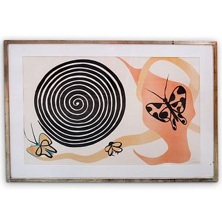 Alexander Calder (1898-1976) Signed Lithograph