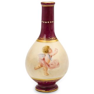 Royal Vienna Miniature Porcelain Vase