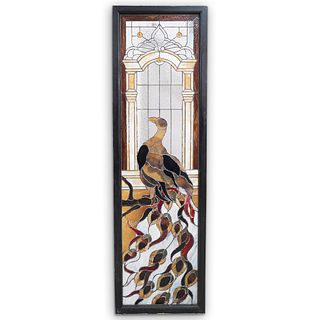 Architectural Salvage Stained Glass Window