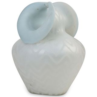 Loetz Style Glass Vase