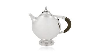 Early Vintage Georg Jensen Silver Teapot #279