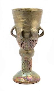 * Beatrice Wood, (American, 1893-1998), Chalice