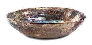 * Beatrice Wood, (American, 1893-1988), Circular bowl