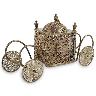 Sterling Silver Filigree Chariot