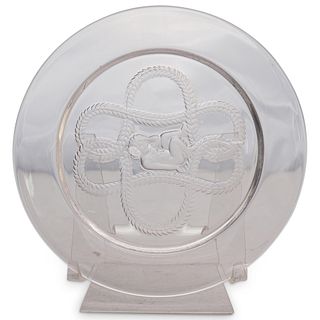 Lalique Crystal Figural Dish
