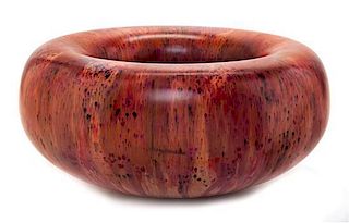 Hap Sakwa, (American, b. 1950), Torus bowl, 1987