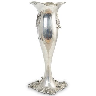 Large Meriden Silver Plate Co Vase