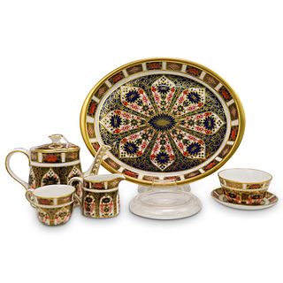 Royal Crown Derby Porcelain Mini Tea Set
