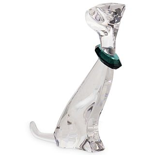 Swarovski " The Cat " Crystal Figurine