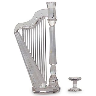Swarovski " Harp " Crystal Figurine