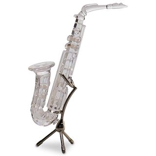 Swarovski " Saxophone " Crystal Figurine