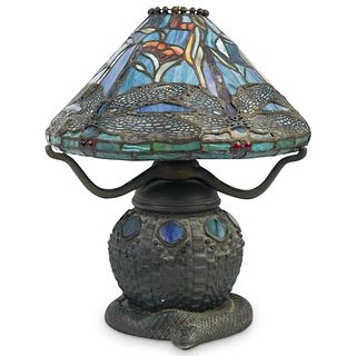 Dale Tiffany Snake Basket Lamp