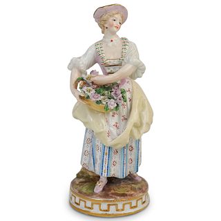 Antique Meissen Porcelain Figurine
