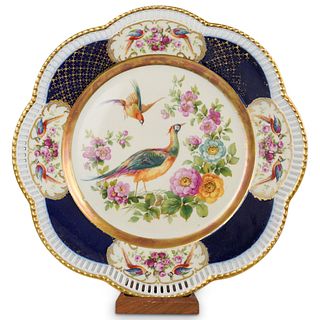 Bavaria Schumann Porcelain "Pheasant" Plate