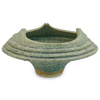Mid Century Stoneware Vessel