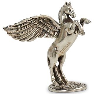 Miniature Sterling Silver Pegasus Figurine