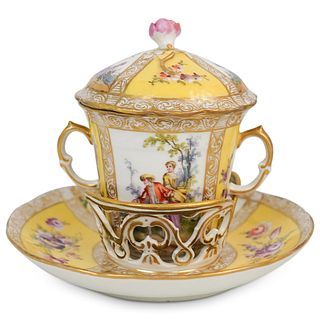 Dresden Porcelain Tea Cup