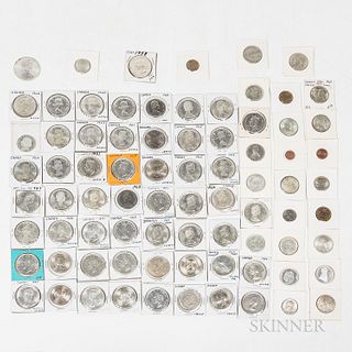 Group of World Mostly Silver Coins