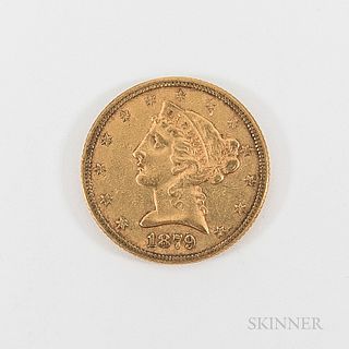 1878-S $5 Liberty Head Gold Half Eagle