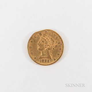 1895 $5 Liberty Head Gold Coin