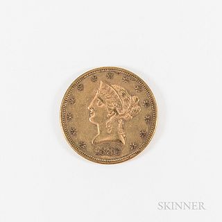 1880-S $10 Liberty Head Gold Eagle
