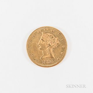 1886 $10 Liberty Head Gold Eagle