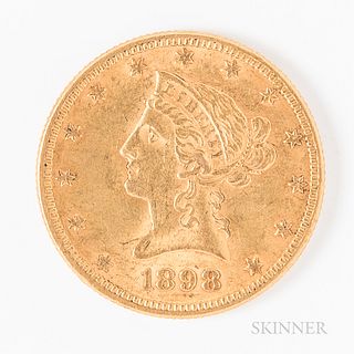 1898 $10 Gold Eagle