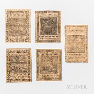 Five Colonial Pennsylvania Notes