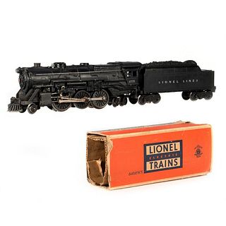 Lionel 674 2-6-4 Locomotive, 6466 WX Lionel Lines Tender