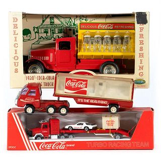 1930's Coca Cola Bottling Truck, Turbo Racing Team, It's the Real Thing Truck (missing parts)