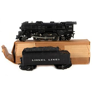 2037 2-6-4 Lionel Lines Locomotive and Tender