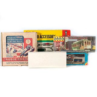 O Scale train cars and accessories