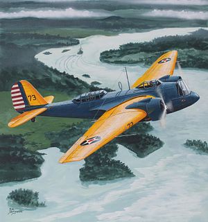 Steve Ferguson (B. 1946) "Martin B-10B"