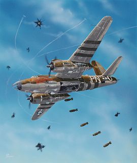 Steve Ferguson (B. 1946) "B-26 Marauder"