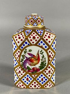 Dresden Porcelain Tea Caddy