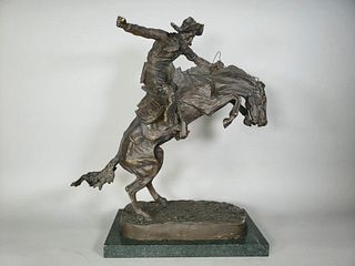 "Bronco Buster" Bronze After Frederic Remington