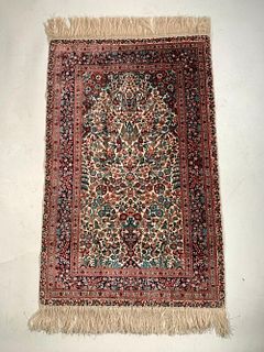 Chinese Silk Herati Style Carpet