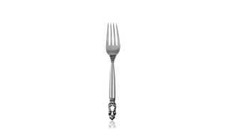 Vintage Georg Jensen Acorn Large Dinner Fork #002