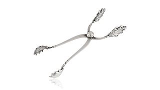 Georg Jensen Sterling Silver Acanthus Ice Tongs #284