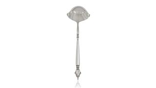 Vintage Georg Jensen Sterling Silver Acanthus Soup/Punch Ladle, Small #152