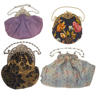 Art Nouveau Vintage Silk Handbags
