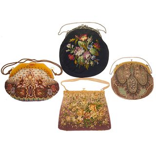 Vintage Bakelite and Beaded Handbags