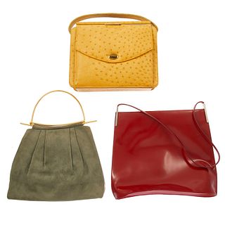 A Furla and Vintage Handbags