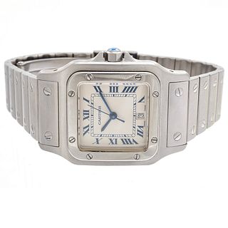 Cartier Santos Stainless Steel Wristwatch