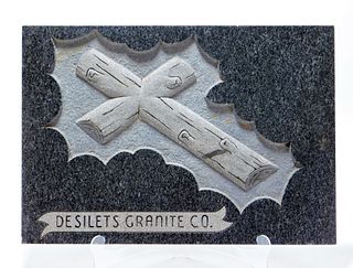 Desilets Granite Co. Headstone Salesman Sample
