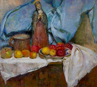 Rod Goebel  'Santo & Apples'