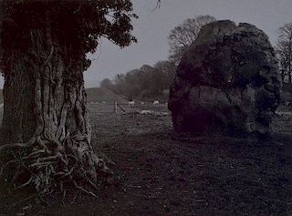 Paul Caponigro  'Stone & Tree, Avebury England'