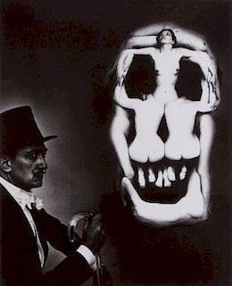Philippe Halsman  'Dali Skull'